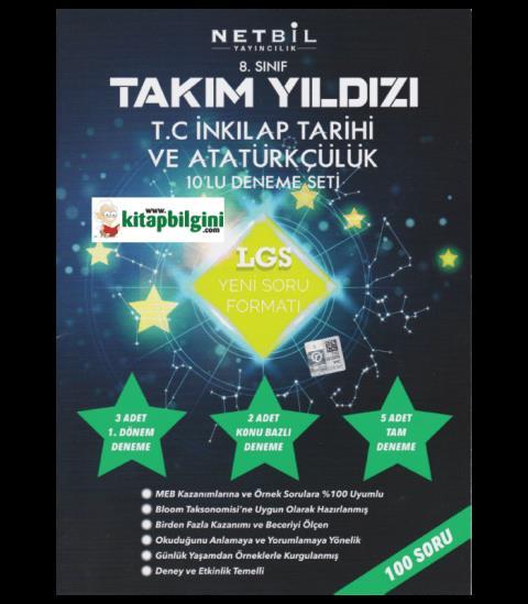 8.Sınıf T.C İnkılap Tarihi ve Atatürkçülük 10 Deneme