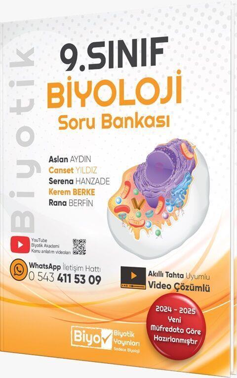 9. Sınıf Biyoloji Soru Bankası