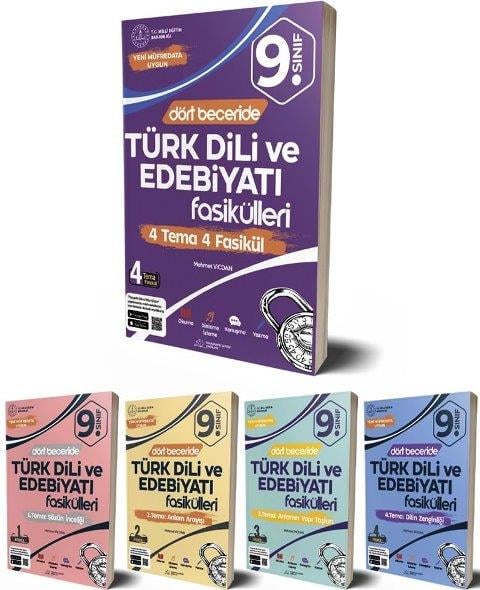 9. Sınıf Dört Beceride Türk Dili Ve Edebiyatı Fasikülleri