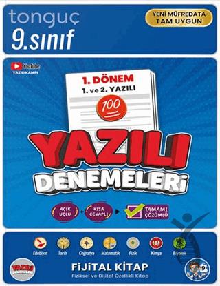 9. Sınıf Yazılı Denemeleri 1. Dönem 1 ve 2. Yazılı
