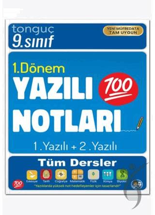 9. Sınıf Yazılı Notları 1. Dönem 1 ve 2. Yazılı