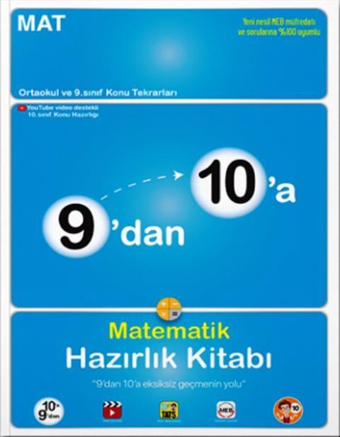 9dan 10a Matematik Hazırlık Kitabı
