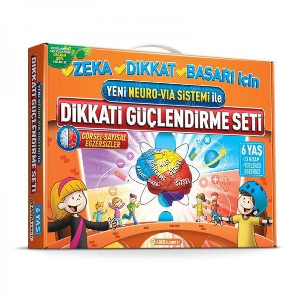 Adeda - DGS Dikkati Güçlendirme Seti 6 Yaş (3 Kitap Takım)