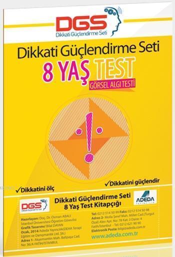 Adeda - DGS Dikkati Güçlendirme Seti 8 Yaş Test Görsel Algı Testi