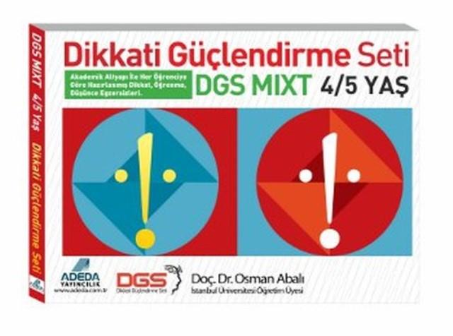Adeda - DGS MIXT Dikkati Güçlendirme Seti  4-5 Yaş
