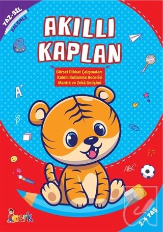 Akıllı Kaplan - Yaz-Sil Kalemli