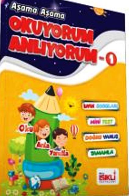 Aşama  Aşama Okuyorum Anlıyorum 1