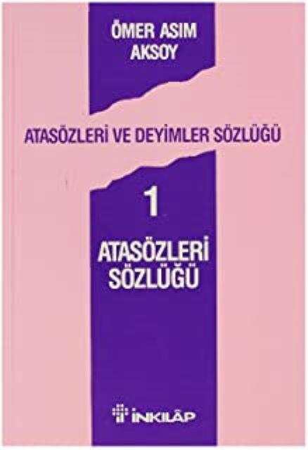 Atasözleri Sözlüğü 1