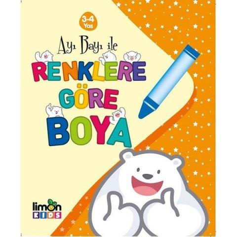Ayı Bayı ile Renklere Göre Boya limonKIDS 3-4+