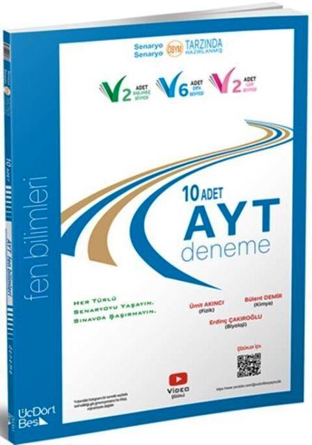 AYT 10'lu Fen Bilimleri Denemesi