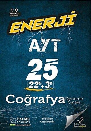 AYT Coğrafya Enerji 25 Deneme
