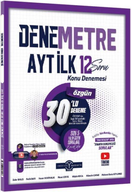 AYT Denemetre İlk 12 Konu Denemesi