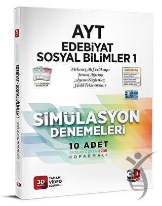 AYT Edebiyat - Sosyal Bilimler 1 Simülasyon Denemeleri