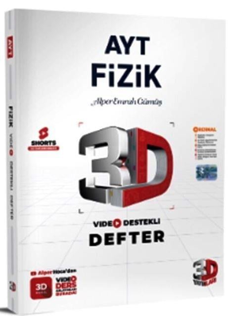 AYT Fizik Video Destekli Defter