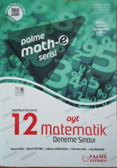 AYT Math-e 12 Matematik Deneme Sınavı