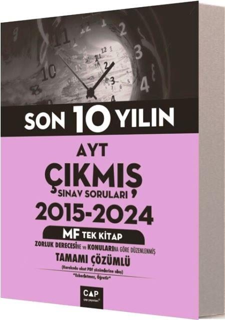 AYT MF Tek Kitap Son 10 Yılın Çıkmış Soruları