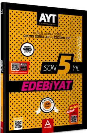 AYT Son 5 Yıl Edebiyat Çıkmış Sorular
