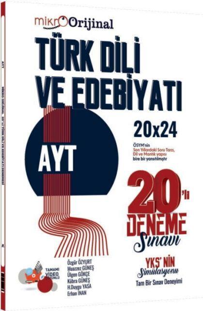 AYT Türk Dili ve Edebiyatı 20 li Deneme Sınavı