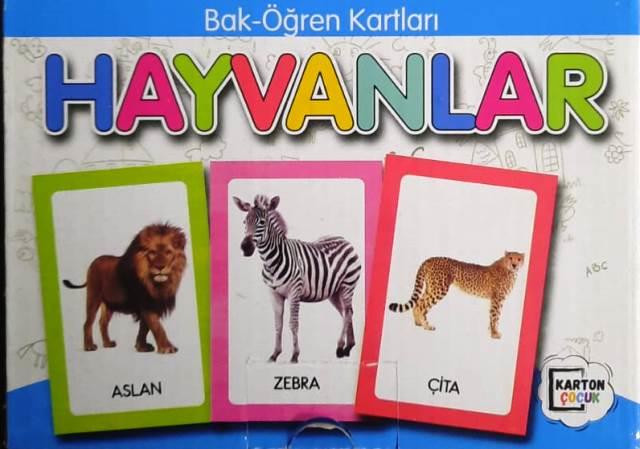 Bak Öğren Kartlar Hayvanlar