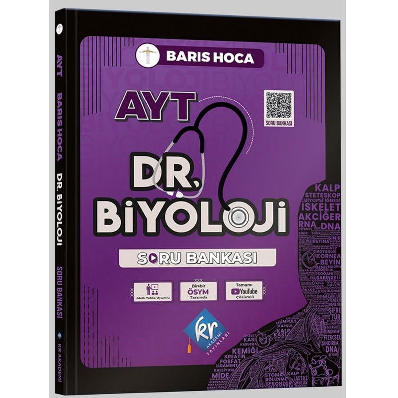 Barış Hoca AYT Dr. Biyoloji Soru Bankası 2025