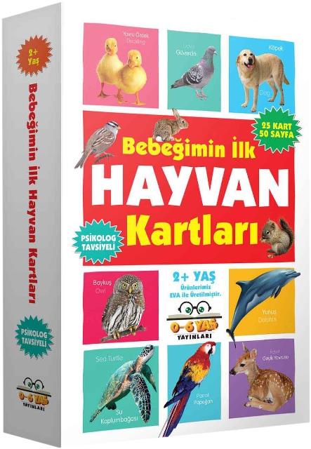 Bebeğimin İlk Hayvan Kartları 2 Yaş 