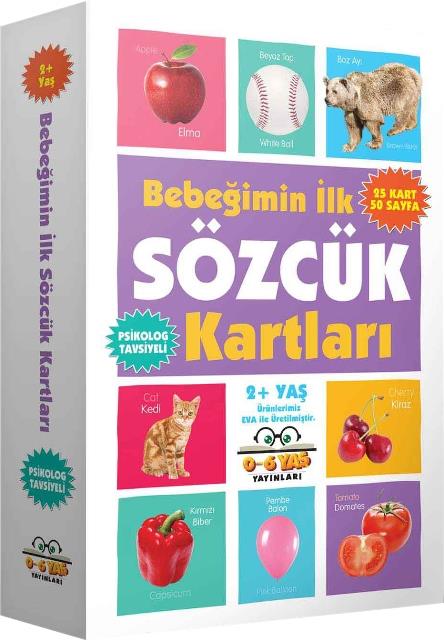 Bebeğimin İlk Sözcük Kartları 2+ Yaş