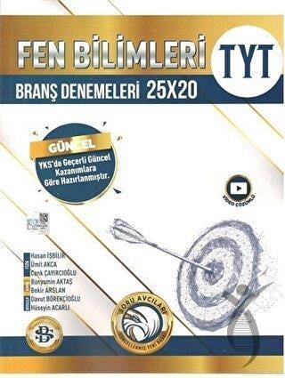Bilgi Sarmal Yayınları TYT Fen Bilimleri 25 x 20 Branş Denemeleri