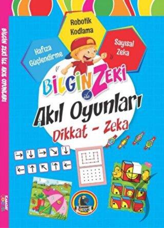 Bilgin Zeki ile Akıl Oyunları Dikkat Zeka - Mavi Seri