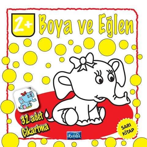 Boya ve Eğlen Sarı Kitap