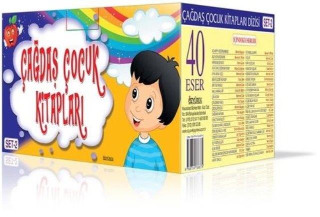 Çağdaş Çocuk Kitapları  2 (40 Kitap Kutulu)