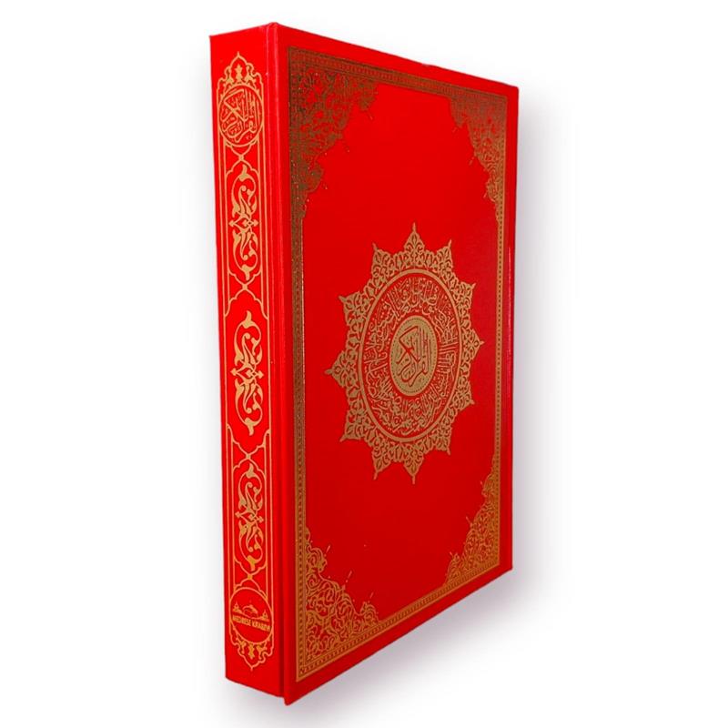 Cami Boy Kur’an-ı Kerim Bilgisayar Hatlı Kırmızı