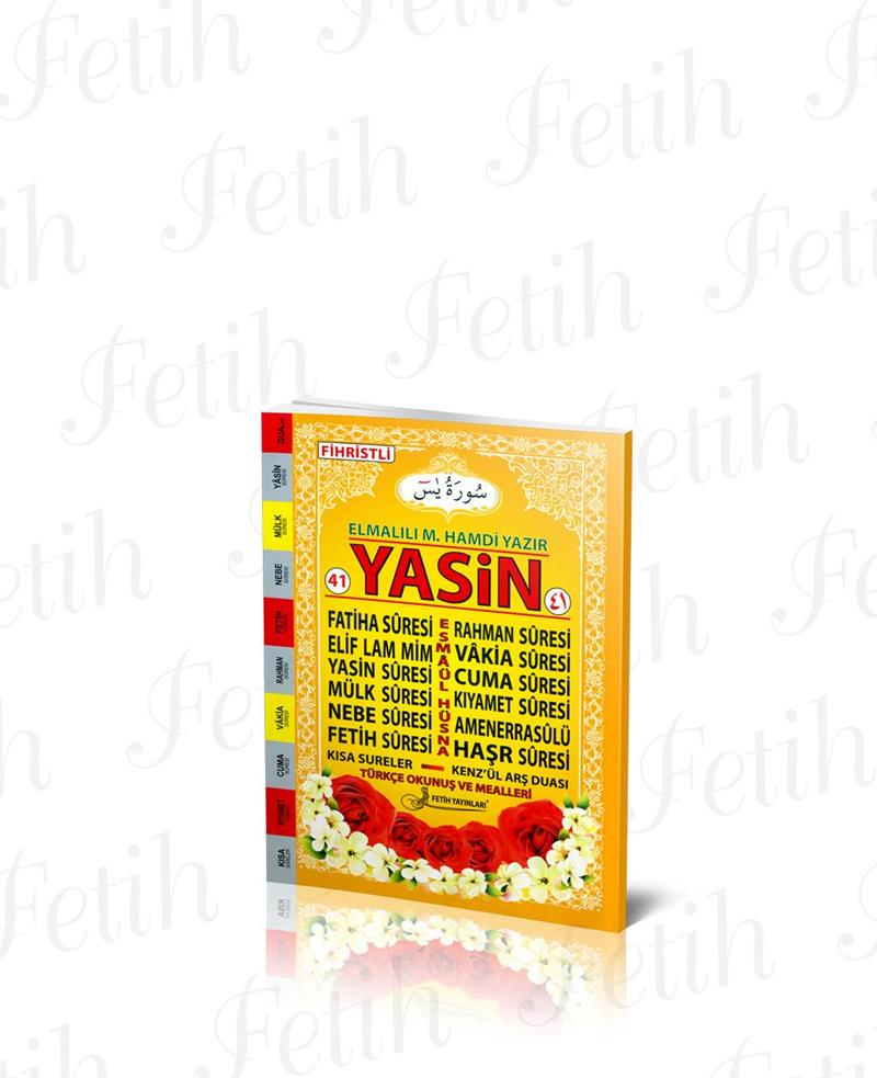 Çanta Boy 41 Yasin Türkçe Okunuşlu Mealli F020