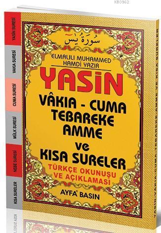 Cep Boy Üçlü Yasin Fihristli (Ayfa038)