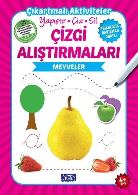Çizgi Alıştırmaları - Meyveler