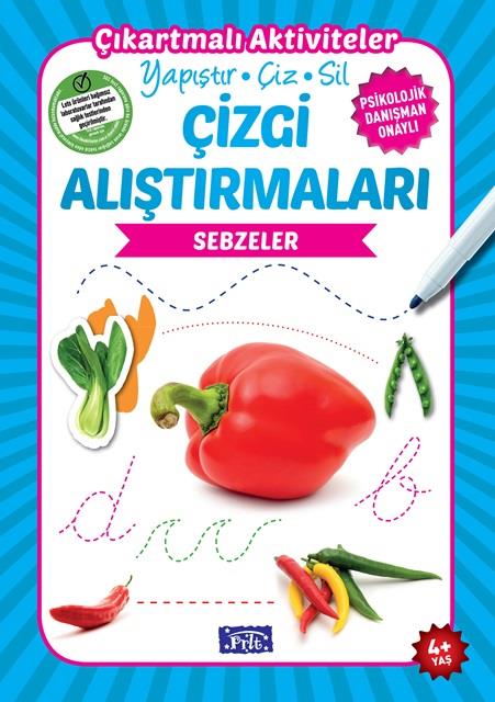 Çizgi Alıştırmaları - Sebzeler