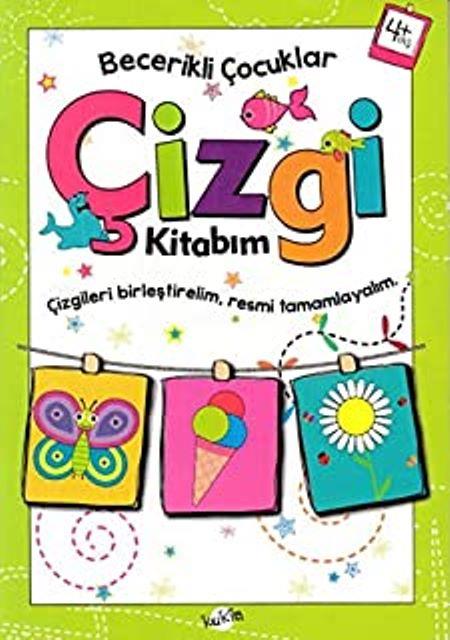 Çizgi Kitabım 4 Yaş - Becerikli Çocuklar