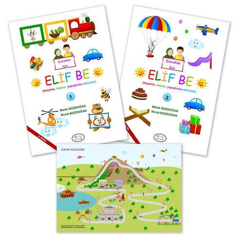 Çocuklar İçin Elif Be (2 Kitap Takım)