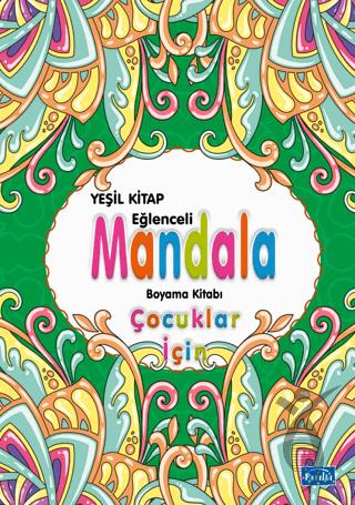 Çocuklar İçin Mandala Yeşil