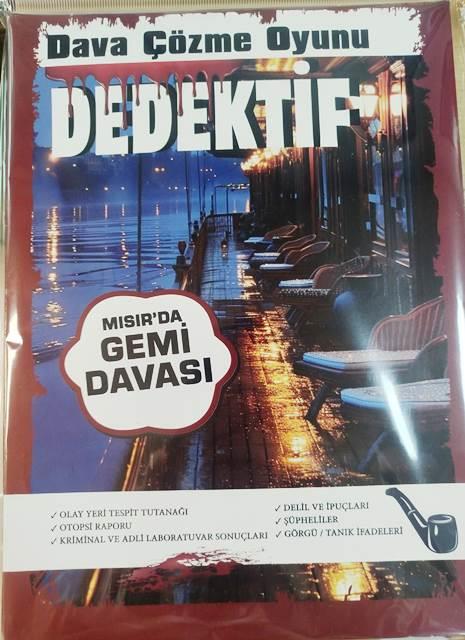 Dedektif Dava Çözme Oyunu  Mısır ' da Gemi Davası