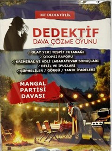 Dedektiflik Dava Çözme Oyunu Mangal Partisi Davası