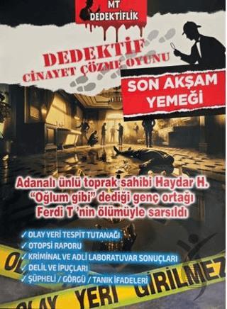 Dedektiflik Dava Çözme Oyunu- Son Akşam Davası