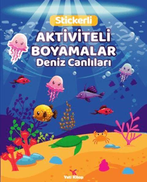 Deniz Canlıları Aktiviteli Boyamalar