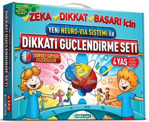 Dikkati Güçlendirme Seti 4 Yaş