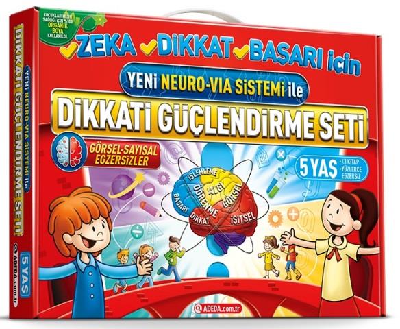 Dikkati Güçlendirme Seti 5 Yaş