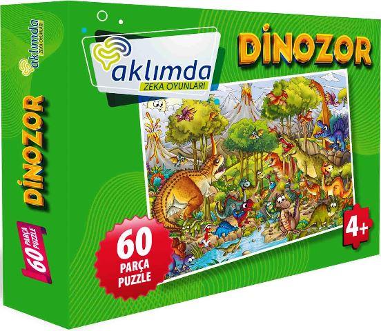 Dinozor - 60 Parça Puzzle
