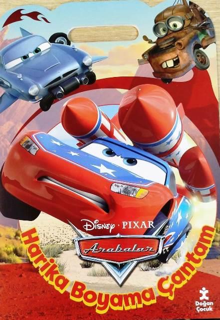 Disney Arabalar Harika Boyama Çantam