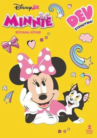 Disney Minnie - Dev Çıkartmalı Boyama Kitabı