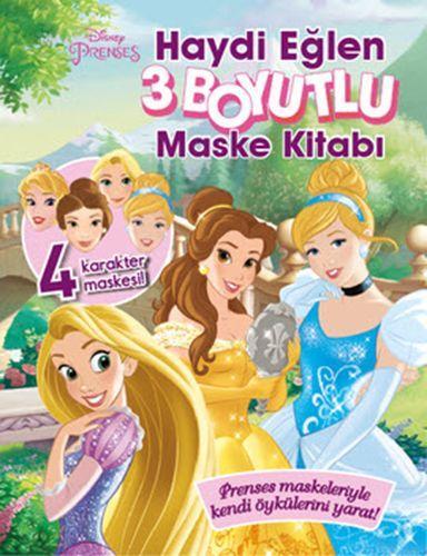 Disney Prenses 3 Boyutlu Maske Kitabı Haydi Eğlen