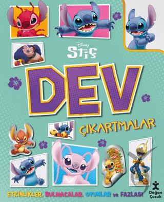 Disney Stiç - Dev Çıkartmalar Etkinlik Kitabı