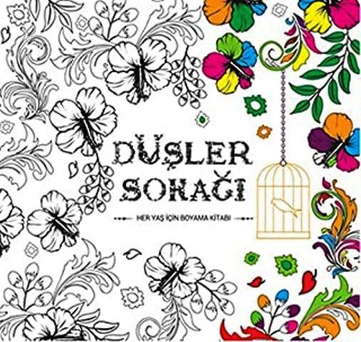 Düşler Sokağı - Her Yaş için Boyama Kitabı
